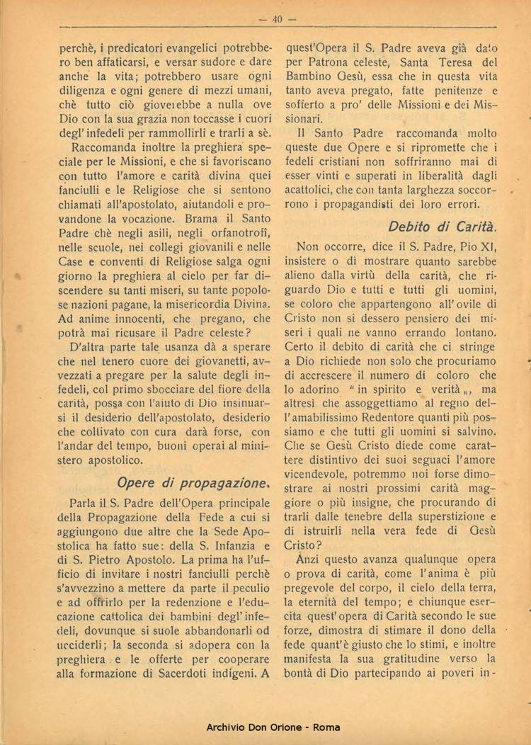 La piccola Opera della Divina Provvidenza, 21, 03, 01-04-1926, pagina 6