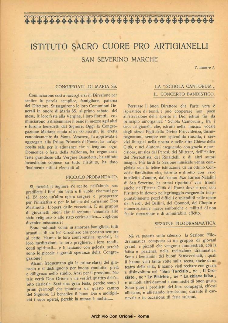 La piccola Opera della Divina Provvidenza, 21, 03, 01-04-1926, pagina 8