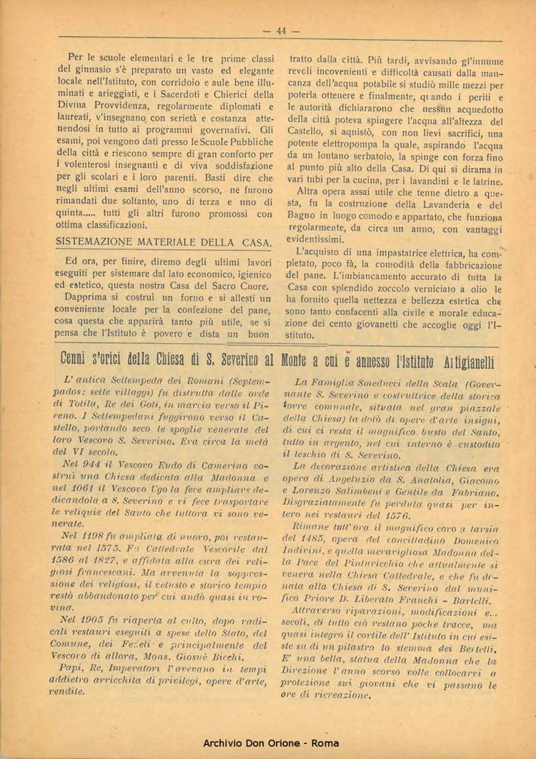 La piccola Opera della Divina Provvidenza, 21, 03, 01-04-1926, pagina 10