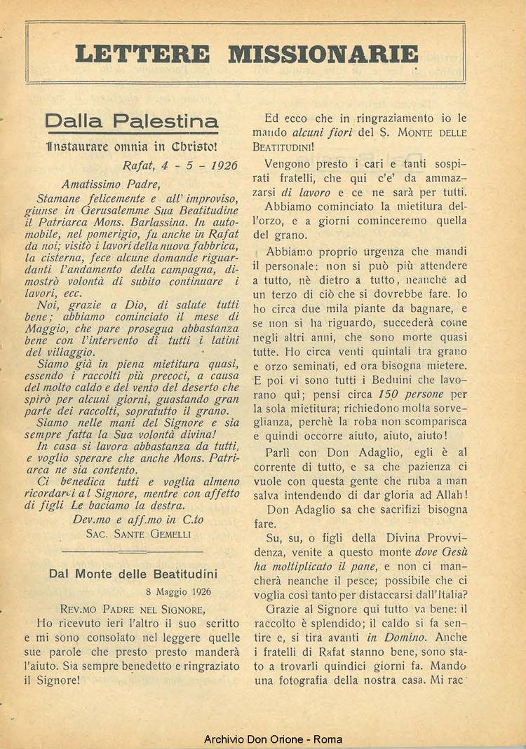 La piccola Opera della Divina Provvidenza, 21, 05, 01-06-1926, pagina 5
