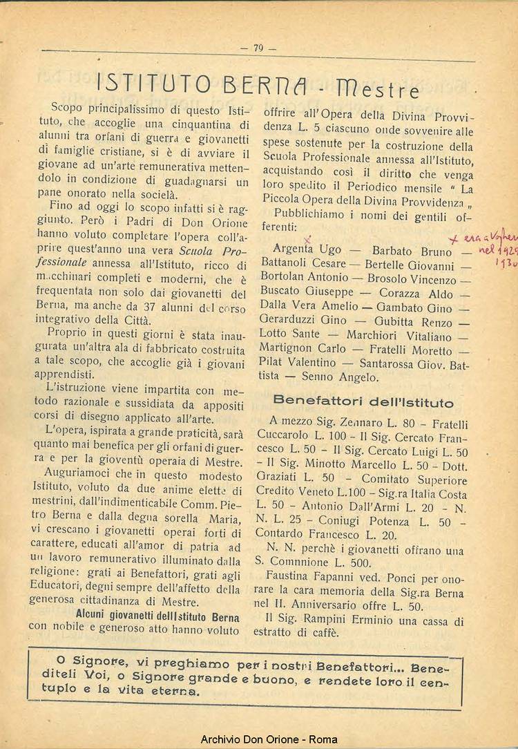 La piccola Opera della Divina Provvidenza, 21, 05, 01-06-1926, pagina 13
