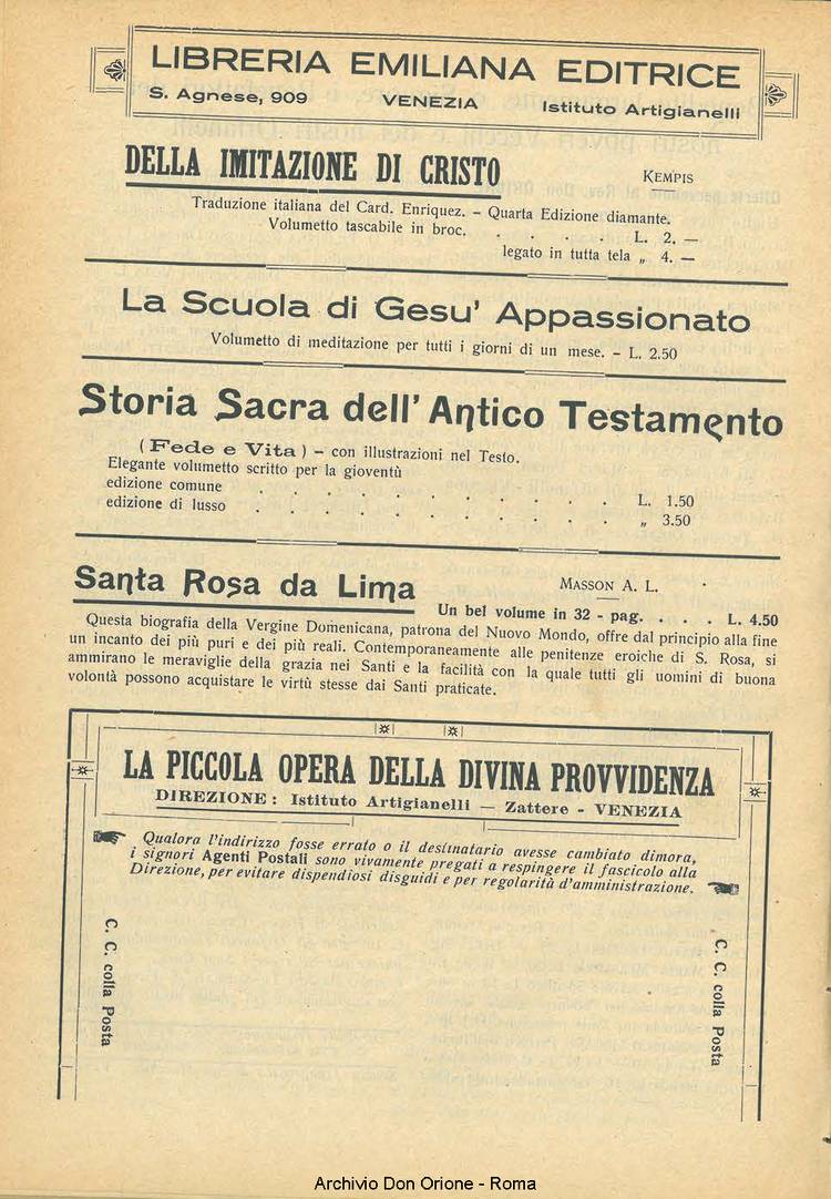 La piccola Opera della Divina Provvidenza, 21, 06, 01-07-1926, pagina 16