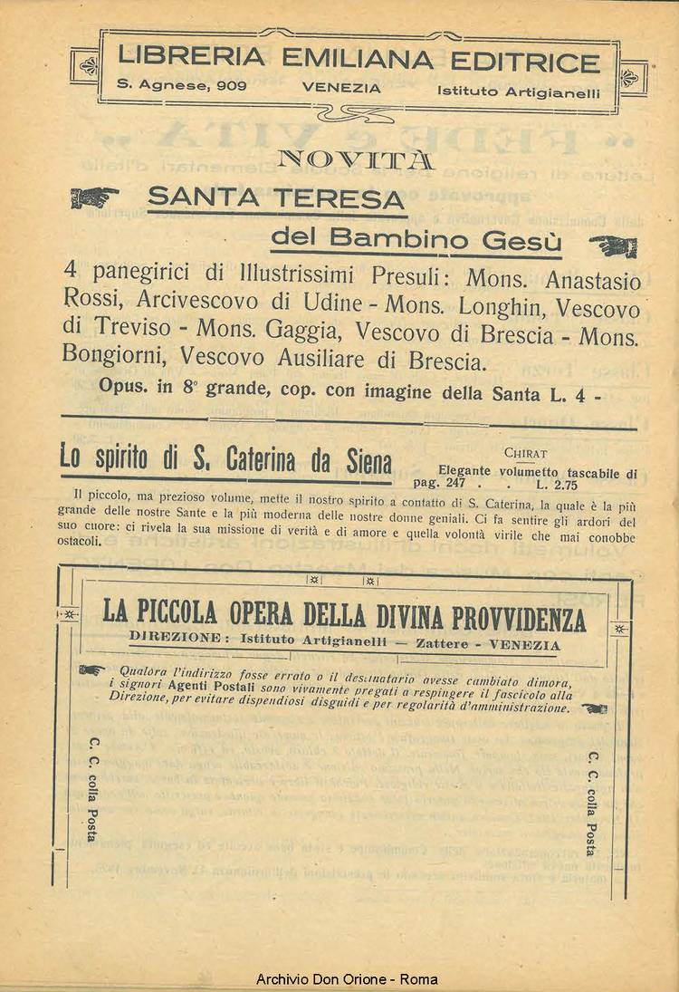 La piccola Opera della Divina Provvidenza, 21, 08, 01-09-1926, pagina 17