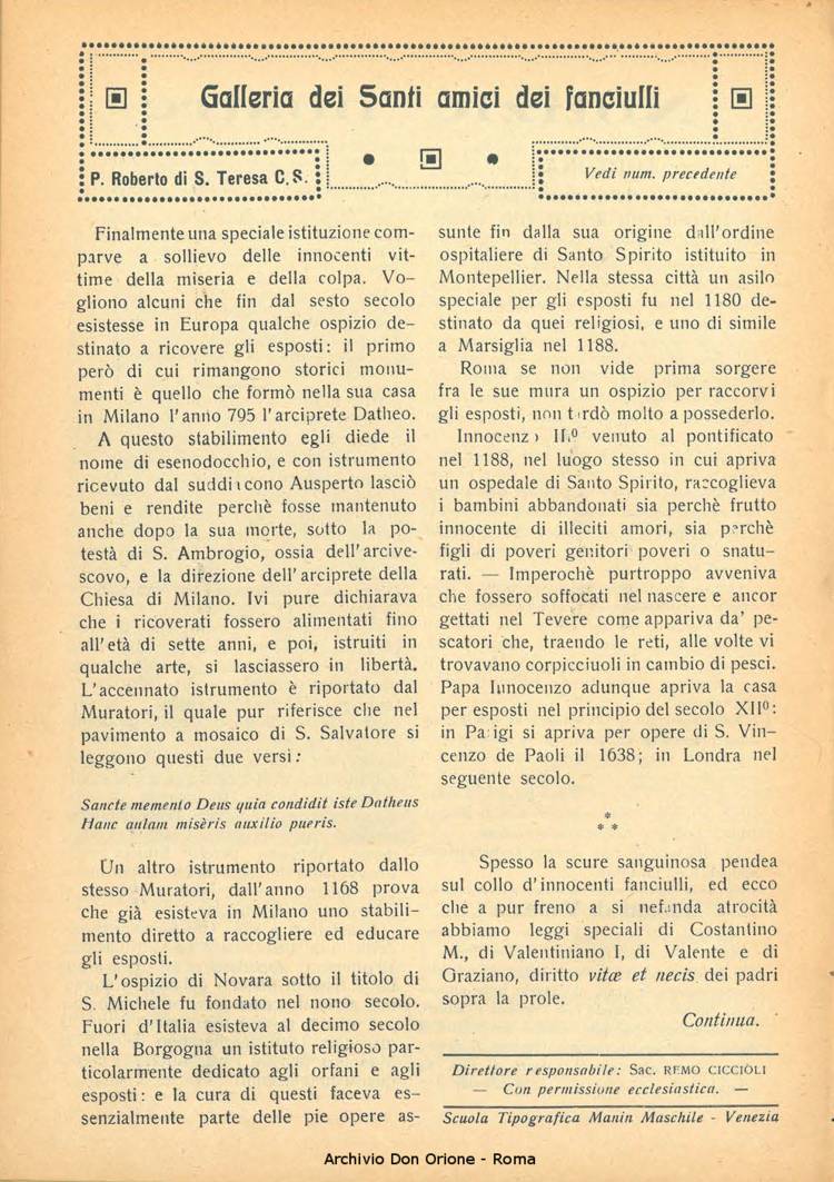 La piccola Opera della Divina Provvidenza, 21, 09_10, 01-10-1926, pagina 14