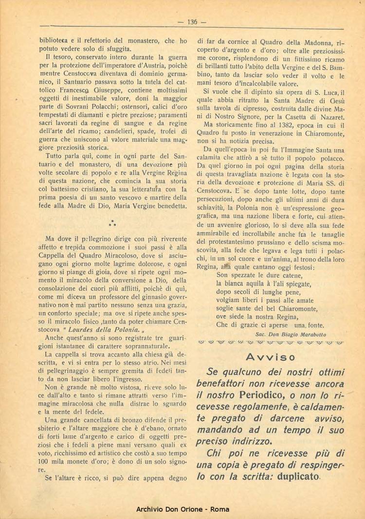 La piccola Opera della Divina Provvidenza, 21, 11, 01-11-1926, pagina 11