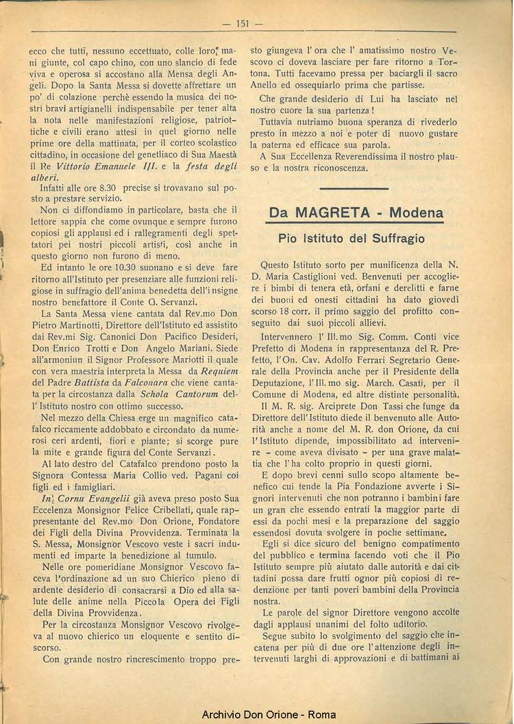 La piccola Opera della Divina Provvidenza, 21, 12, 01-12-1926, pagina 13