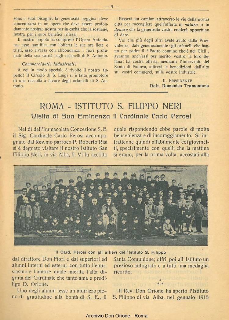 La piccola Opera della Divina Provvidenza, 22, 01, 01-01-1927, pagina 11