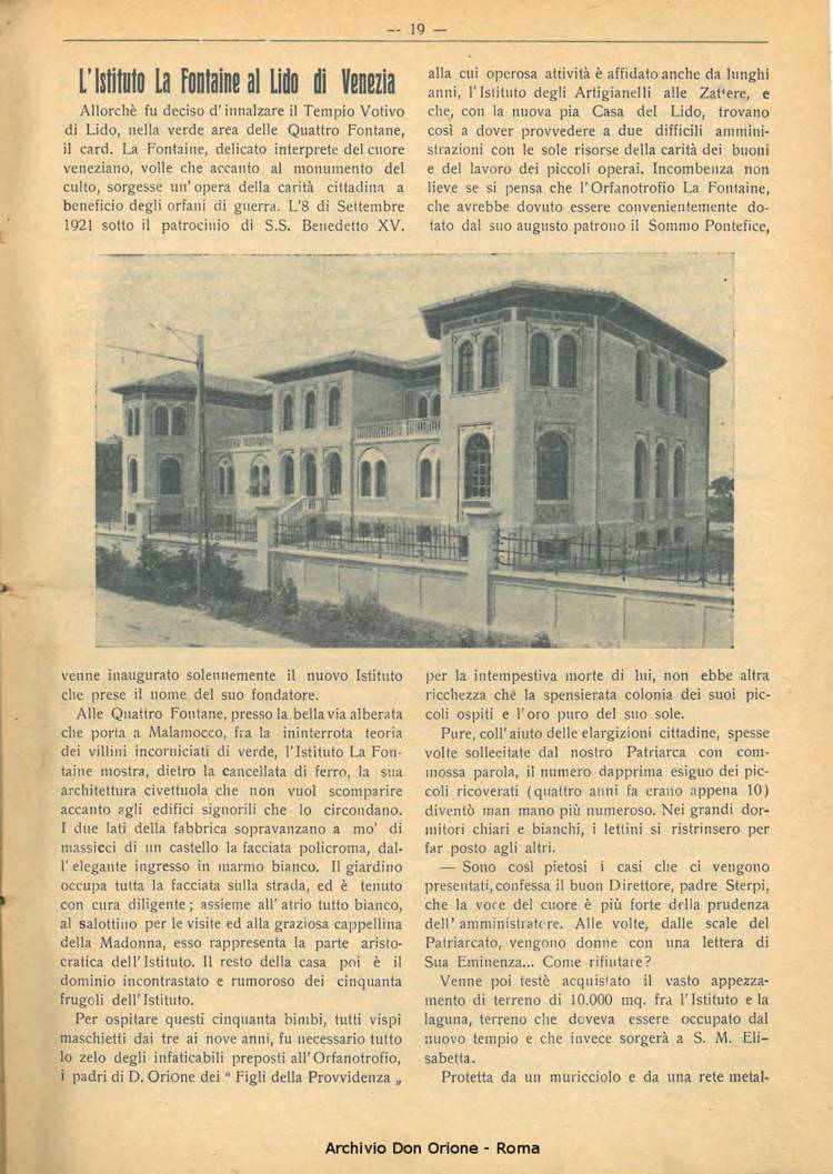 La piccola Opera della Divina Provvidenza, 22, 02, 01-02-1927, pagina 9