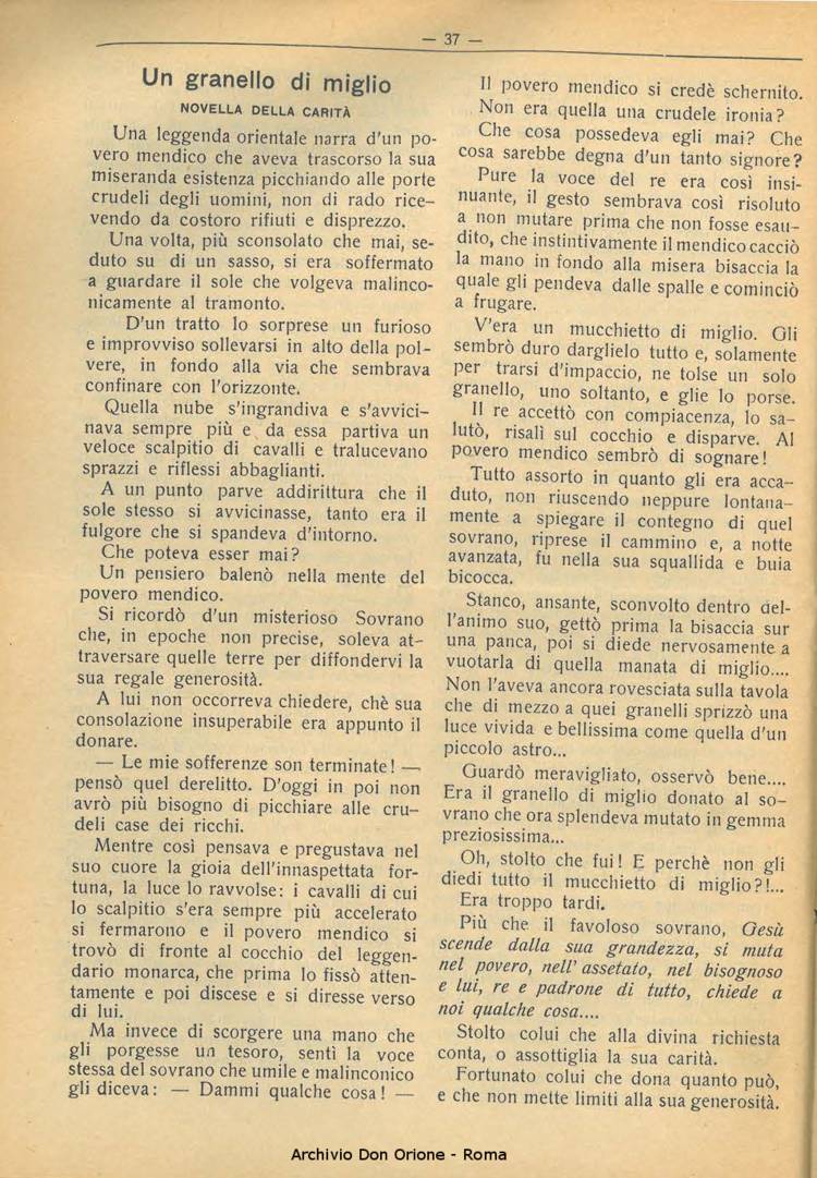 La piccola Opera della Divina Provvidenza, 22, 03, 01-03-1927, pagina 6