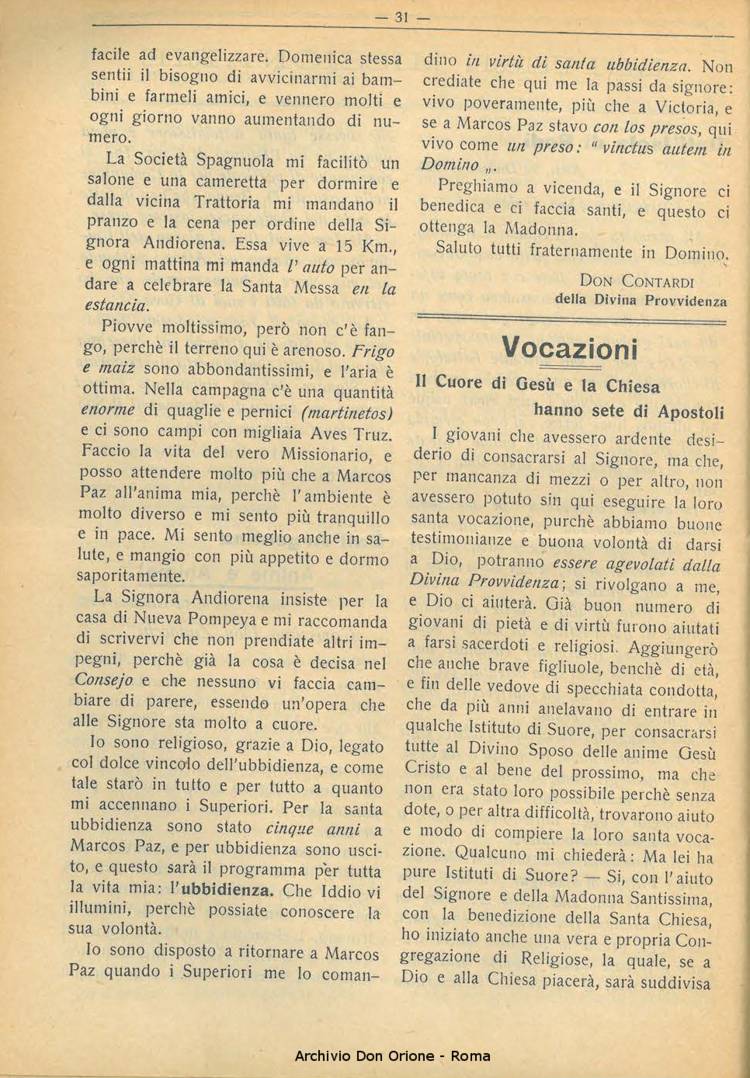 La piccola Opera della Divina Provvidenza, 22, 03, 01-03-1927, pagina 8