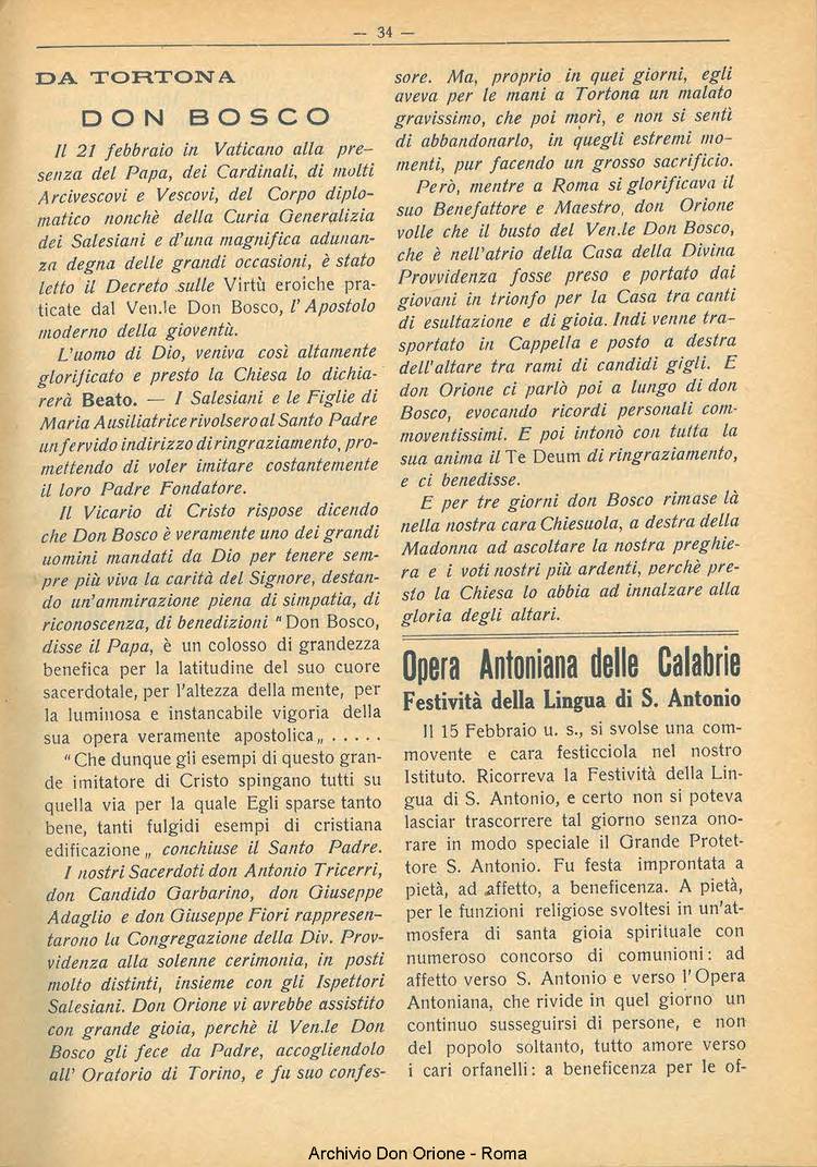 La piccola Opera della Divina Provvidenza, 22, 03, 01-03-1927, pagina 11