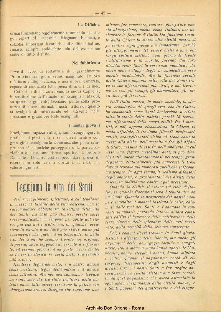 La piccola Opera della Divina Provvidenza, 22, 04, 01-04-1927, pagina 11