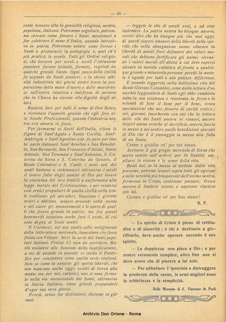 La piccola Opera della Divina Provvidenza, 22, 04, 01-04-1927, pagina 12