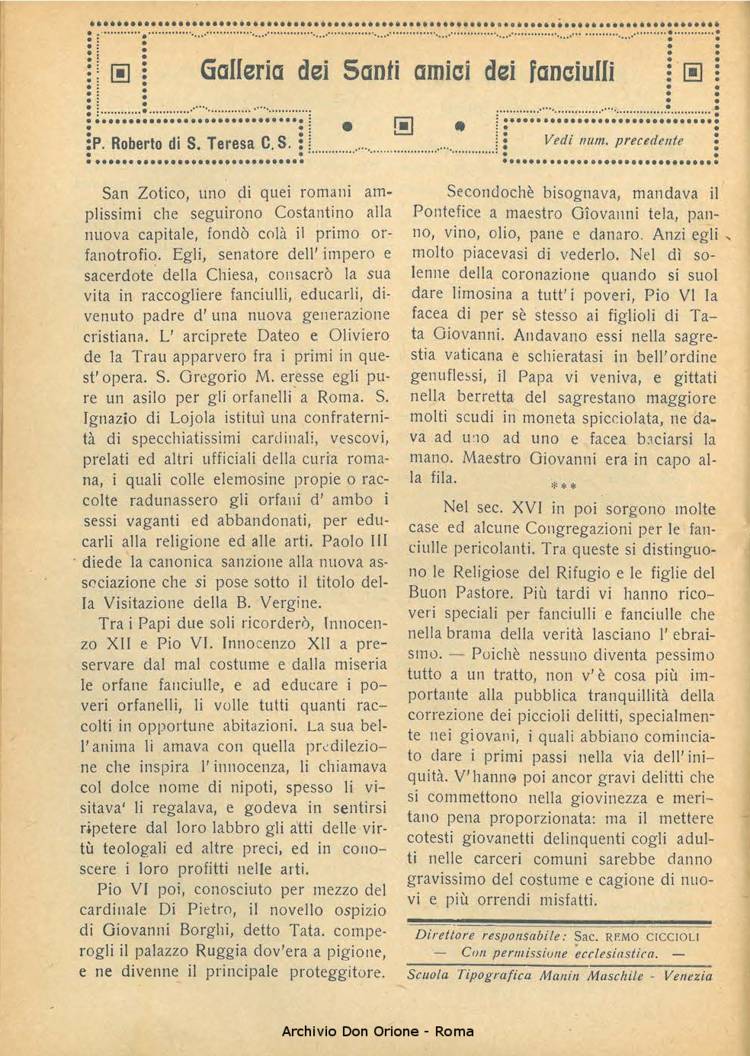 La piccola Opera della Divina Provvidenza, 22, 04, 01-04-1927, pagina 15