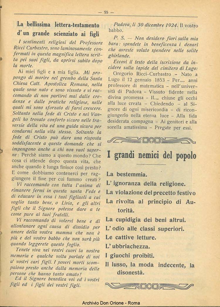 La piccola Opera della Divina Provvidenza, 22, 05, 01-05-1927, pagina 7