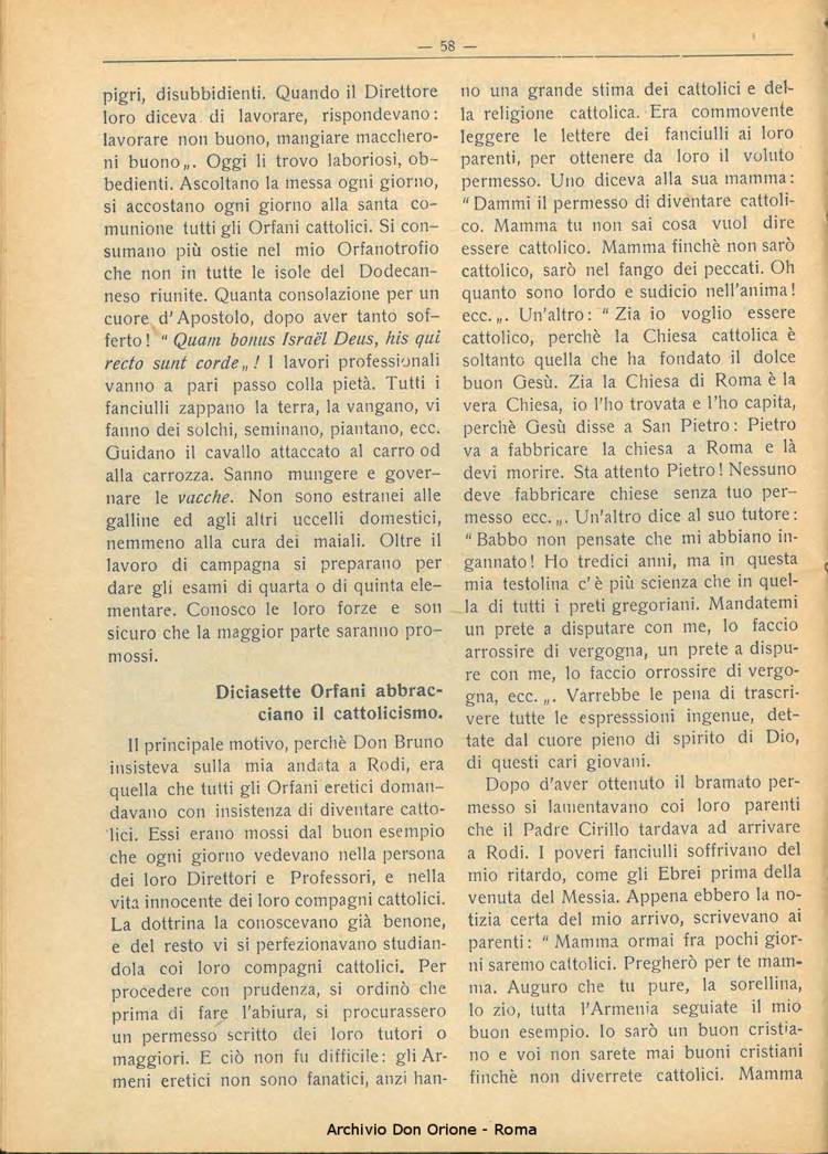La piccola Opera della Divina Provvidenza, 22, 05, 01-05-1927, pagina 10