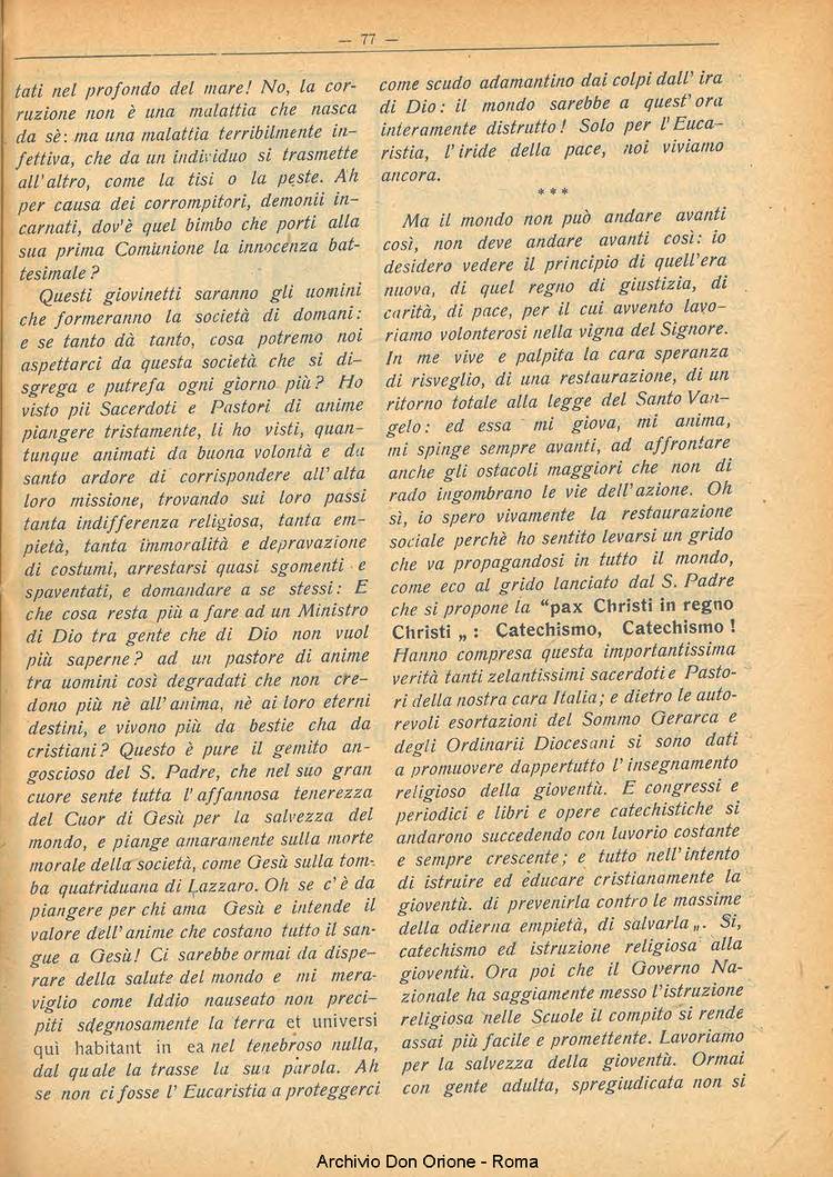 La piccola Opera della Divina Provvidenza, 22, 06, 01-06-1927, pagina 7