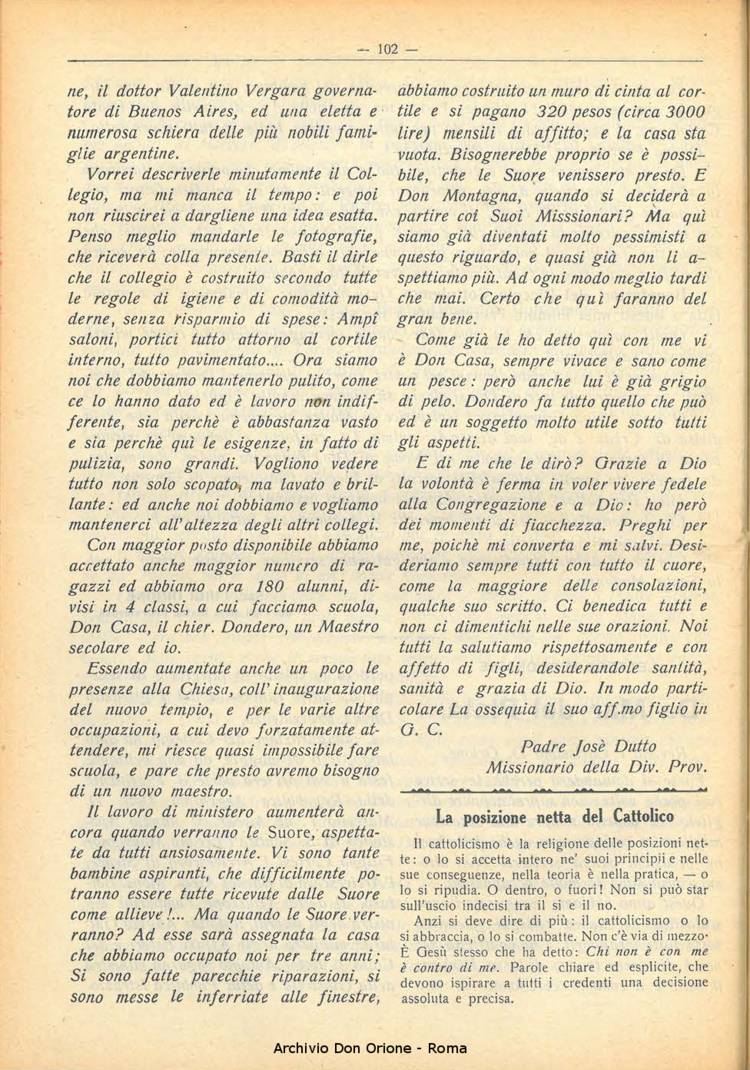 La piccola Opera della Divina Provvidenza, 22, 07, 01-07-1927, pagina 6