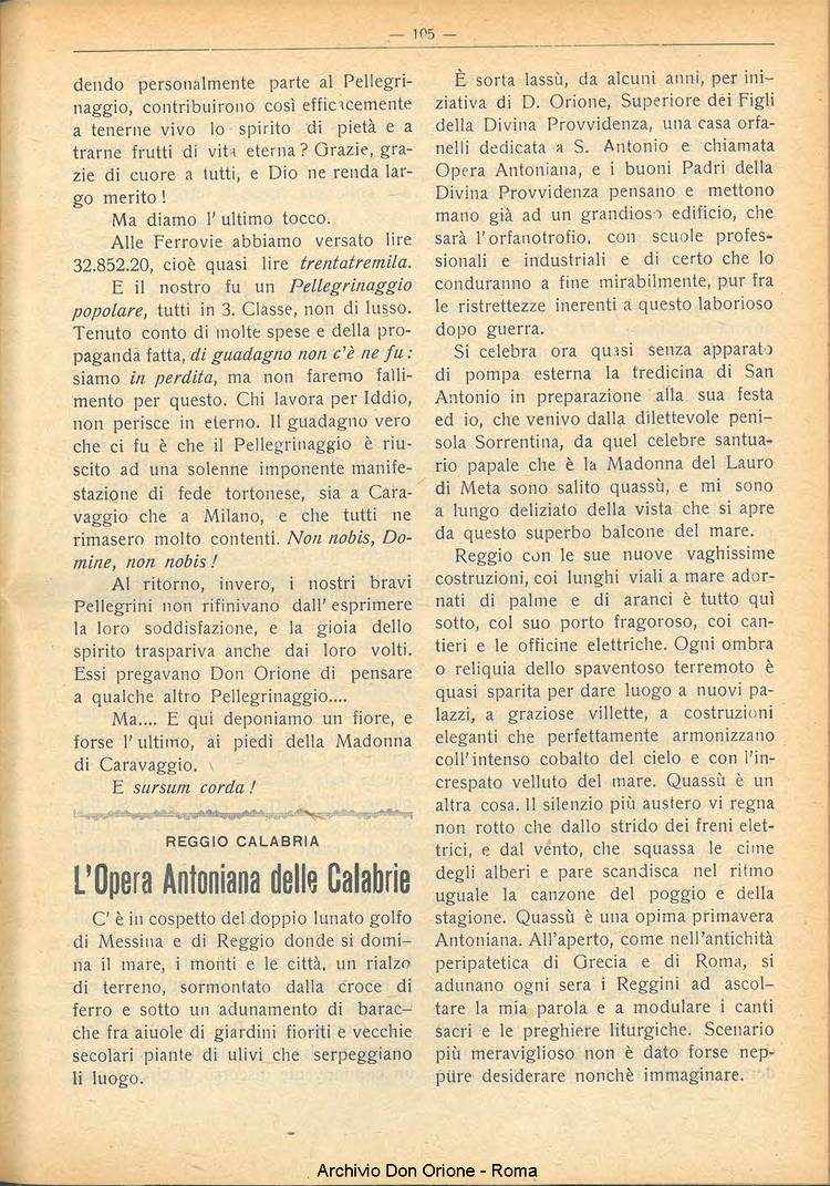 La piccola Opera della Divina Provvidenza, 22, 07, 01-07-1927, pagina 9
