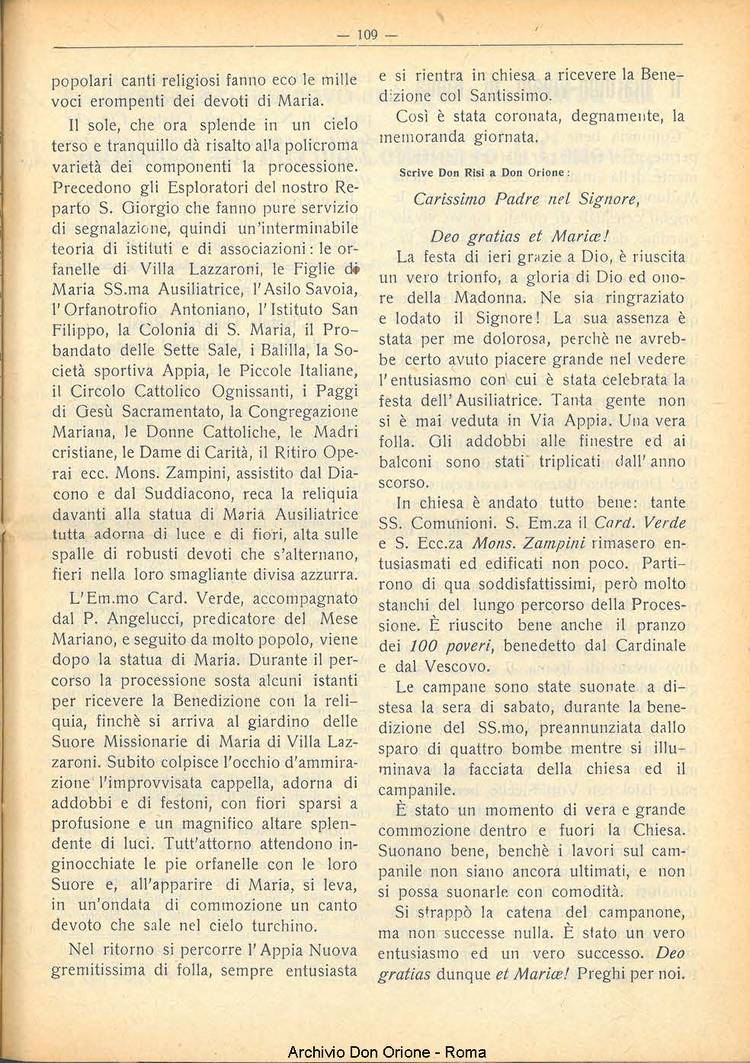 La piccola Opera della Divina Provvidenza, 22, 07, 01-07-1927, pagina 13
