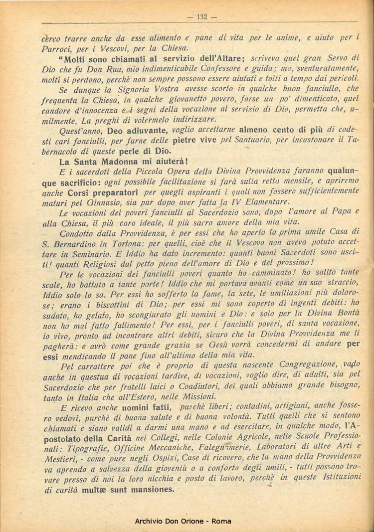 La piccola Opera della Divina Provvidenza, 22, 08, 01-08-1927, pagina 4