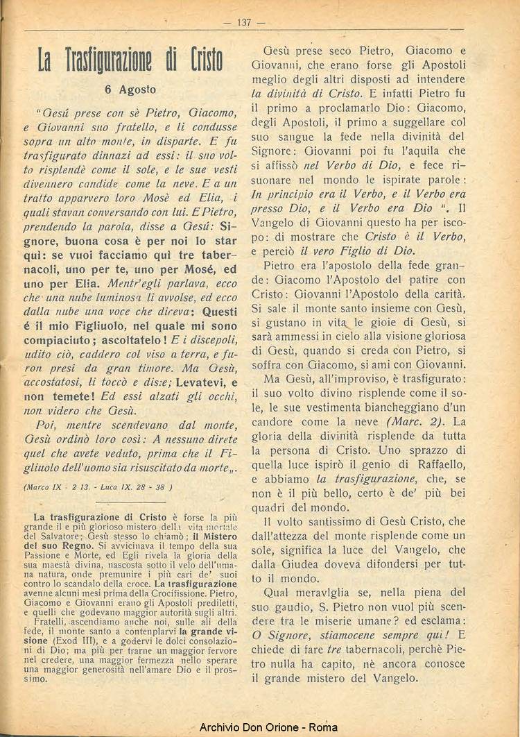 La piccola Opera della Divina Provvidenza, 22, 08, 01-08-1927, pagina 9