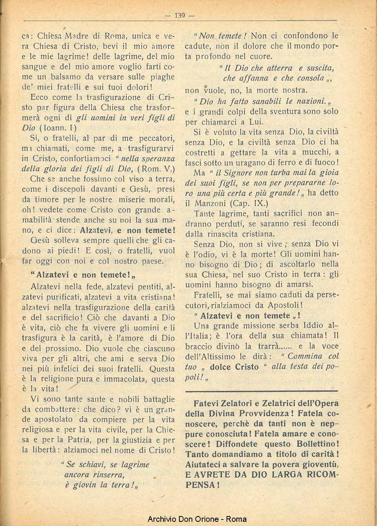 La piccola Opera della Divina Provvidenza, 22, 08, 01-08-1927, pagina 11
