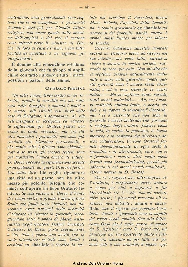 La piccola Opera della Divina Provvidenza, 22, 08, 01-08-1927, pagina 13