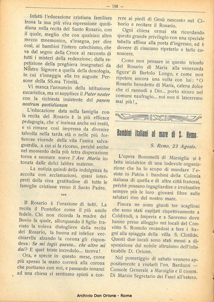 La piccola Opera della Divina Provvidenza, 22, 10, 01-10-1927, pagina 6