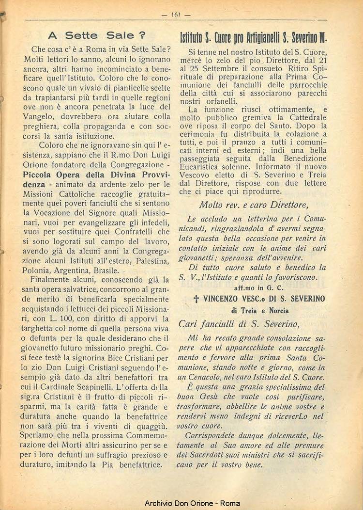 La piccola Opera della Divina Provvidenza, 22, 10, 01-10-1927, pagina 9