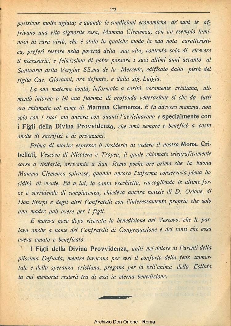La piccola Opera della Divina Provvidenza, 22, 11, 01-11-1927, pagina 9