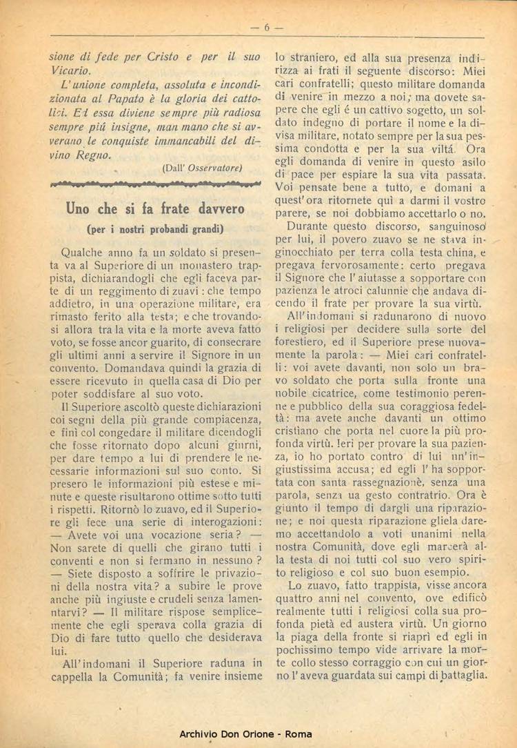 La piccola Opera della Divina Provvidenza, 23, 01, 01-02-1928, pagina 8
