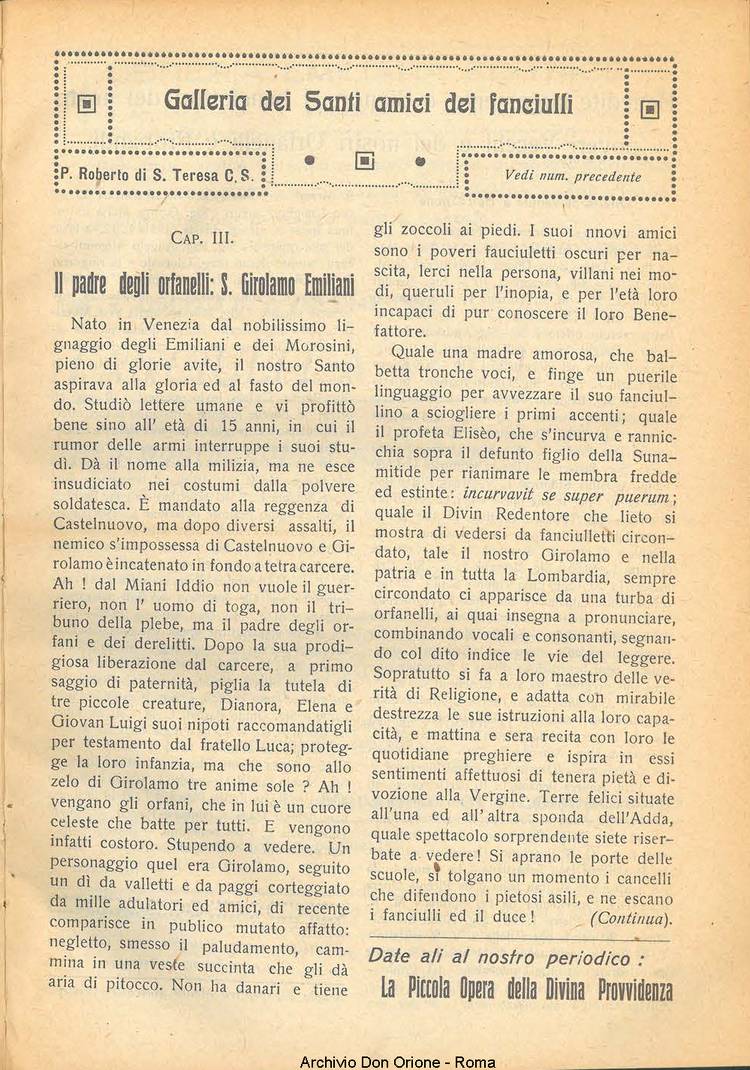 La piccola Opera della Divina Provvidenza, 23, 01, 01-02-1928, pagina 9