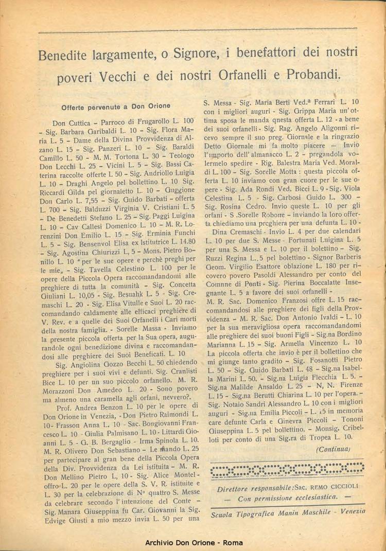 La piccola Opera della Divina Provvidenza, 23, 01, 01-02-1928, pagina 10
