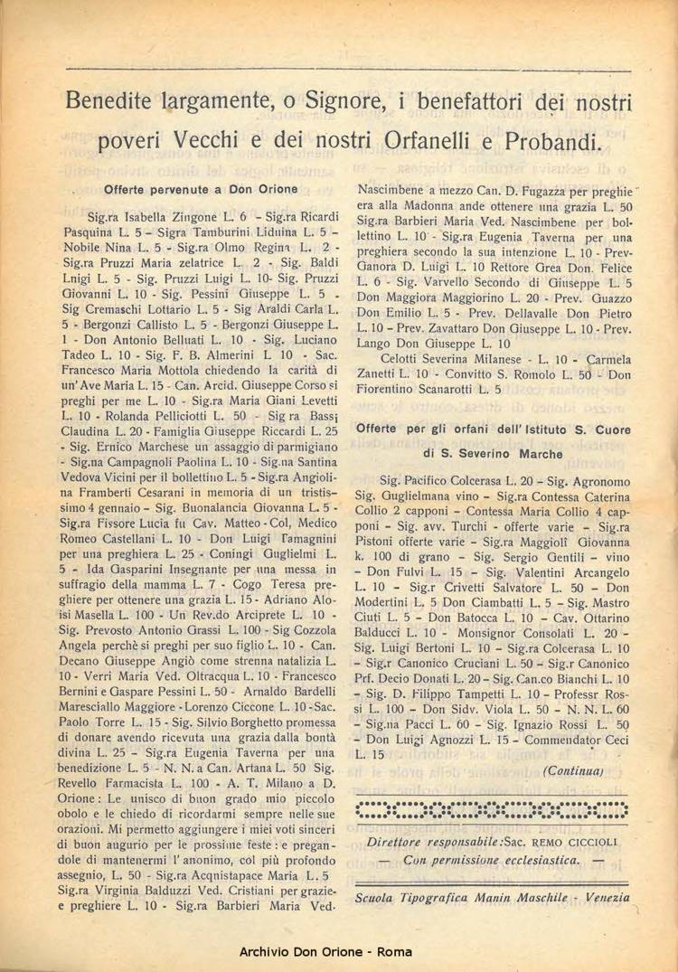 La piccola Opera della Divina Provvidenza, 23, 02, 01-03-1928, pagina 14