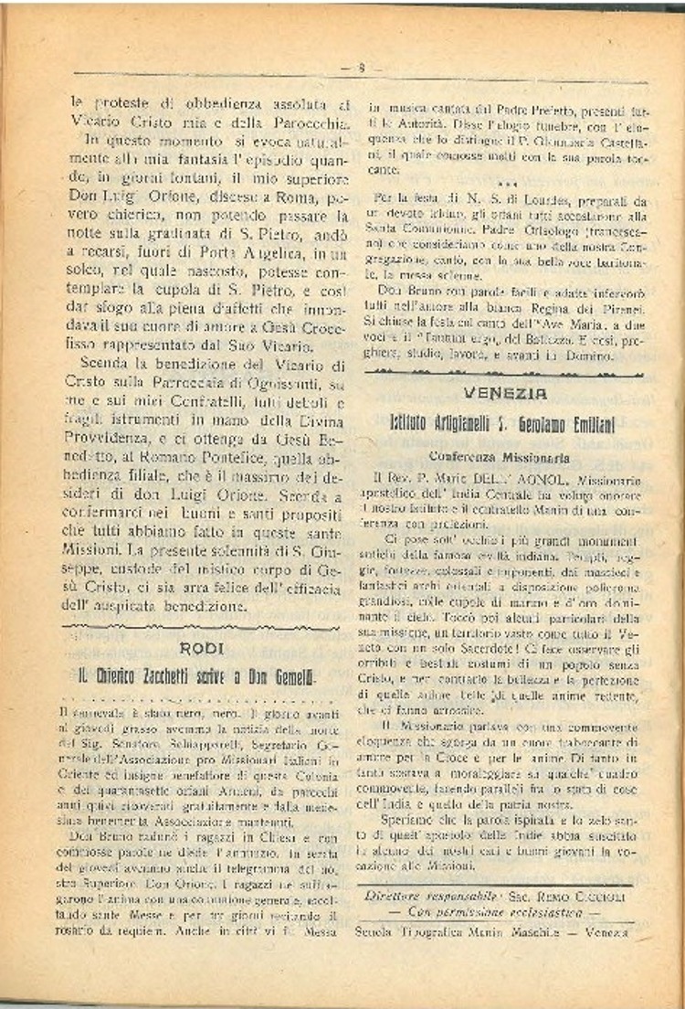 La piccola Opera della Divina Provvidenza, 23, 04, 01-04-1928, pagina 10