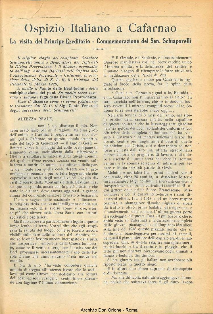 La piccola Opera della Divina Provvidenza, 23, 05, 01-05-1928, pagina 9