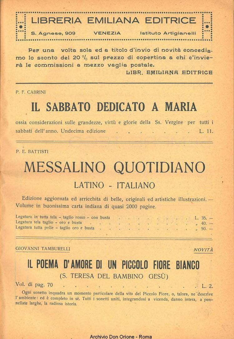 La piccola Opera della Divina Provvidenza, 23, 05, 01-05-1928, pagina 15