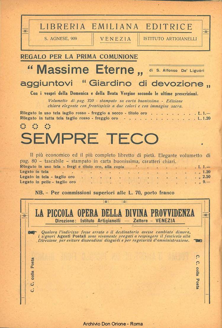 La piccola Opera della Divina Provvidenza, 23, 05, 01-05-1928, pagina 16