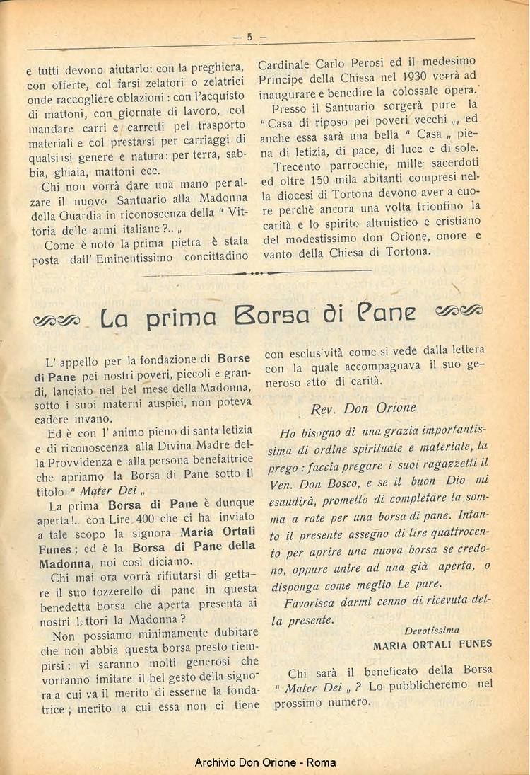 La piccola Opera della Divina Provvidenza, 23, 06, 01-06-1928, pagina 7