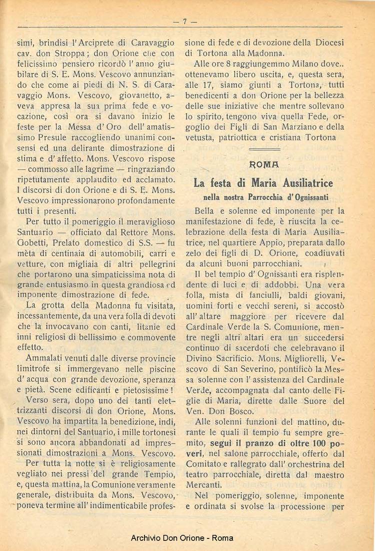 La piccola Opera della Divina Provvidenza, 23, 06, 01-06-1928, pagina 9