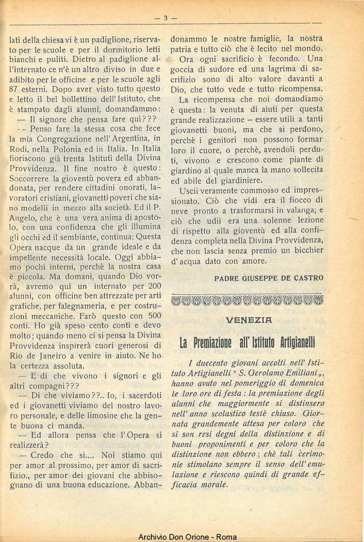 La piccola Opera della Divina Provvidenza, 23, 07, 01-07-1928, pagina 5