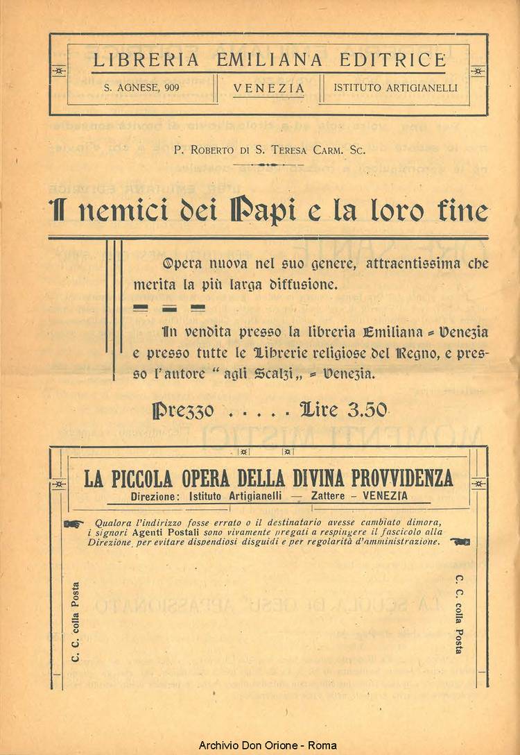 La piccola Opera della Divina Provvidenza, 23, 08, 01-08-1928, pagina 16