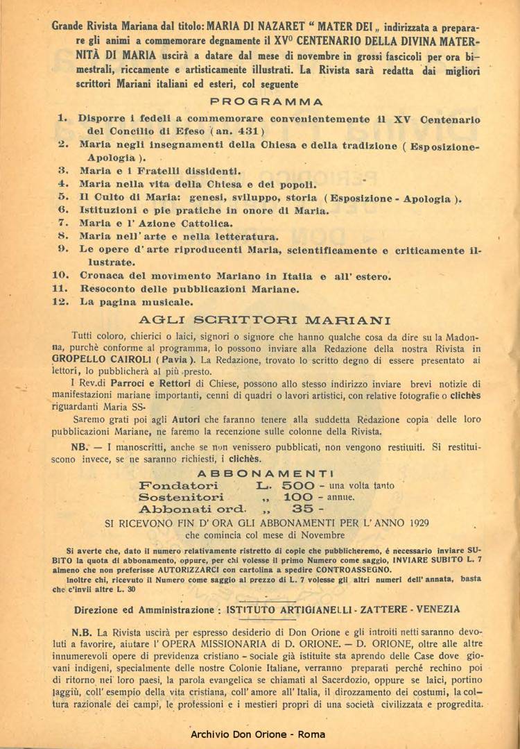 La piccola Opera della Divina Provvidenza, 23, 10_11, 01-11-1928, pagina 2