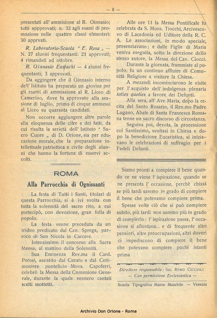 La piccola Opera della Divina Provvidenza, 23, 10_11, 01-11-1928, pagina 10