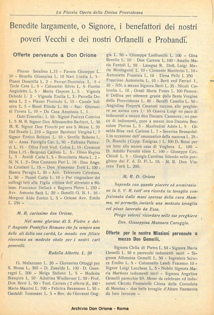 La piccola Opera della Divina Provvidenza, 23, 10_11, 01-11-1928, pagina 12
