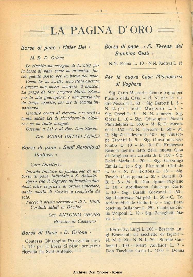 La piccola Opera della Divina Provvidenza, 23, 12, 01-12-1928, pagina 6