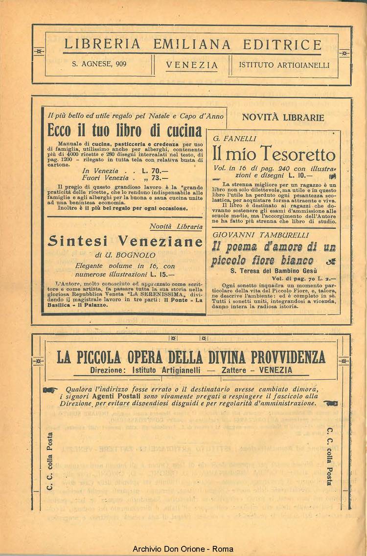 La piccola Opera della Divina Provvidenza, 23, 12, 01-12-1928, pagina 12