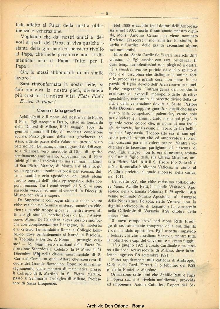 La piccola Opera della Divina Provvidenza, 24, 01, 01-06-1929, pagina 7