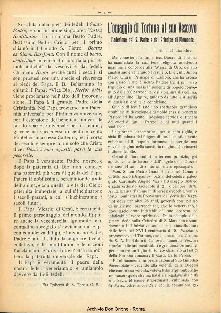 La piccola Opera della Divina Provvidenza, 24, 01, 01-06-1929, pagina 9